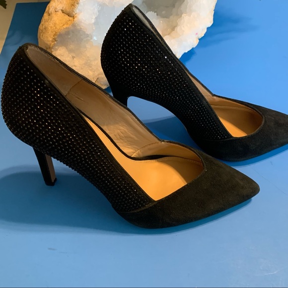 Vince Camuto classic heels with bling. - Picture 3 of 12